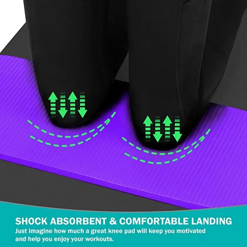 25*60*1.5Cm Exercise Yoga Kneeling Mat Mini Non Slip Auxiliary Exercise Fitness Pilates Mat Foldable Portable Yoga Knee Mat